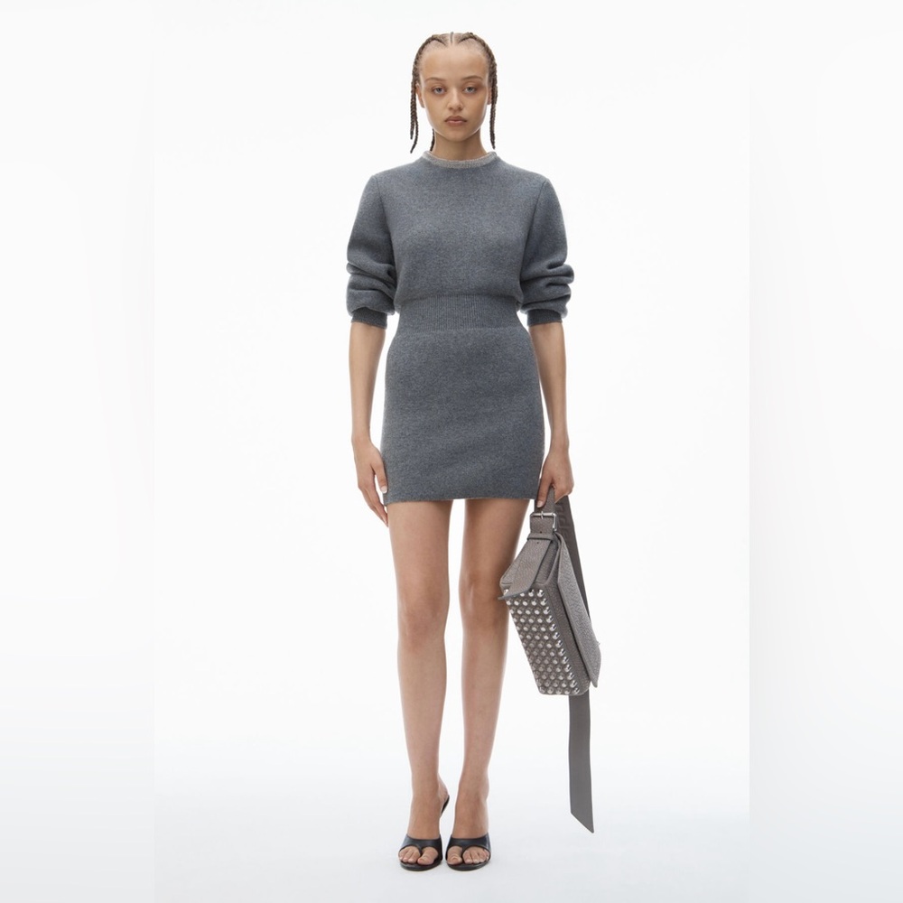 ALEXANDER WANG KNIT WOOL DRESS